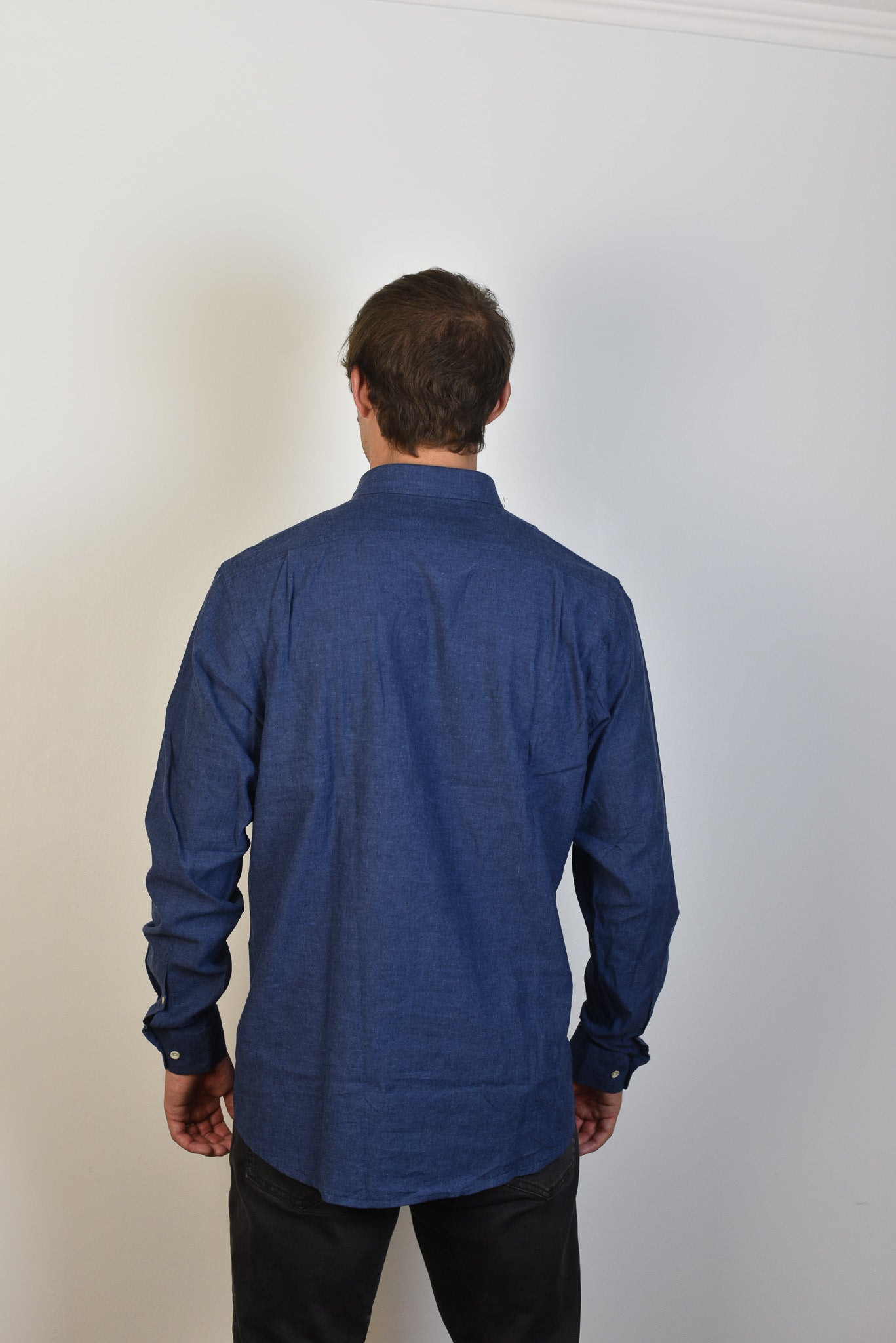 Camisa de Lino Capri Manga Larga