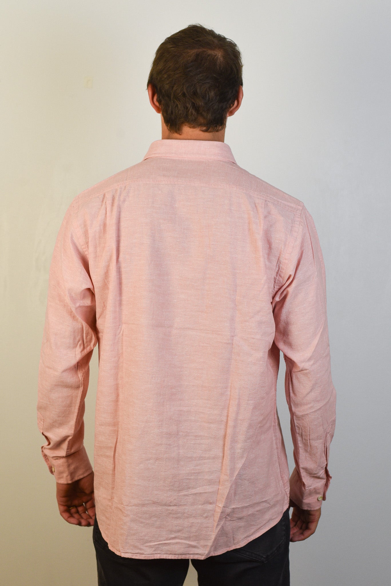 Camisa de Lino Capri Manga Larga