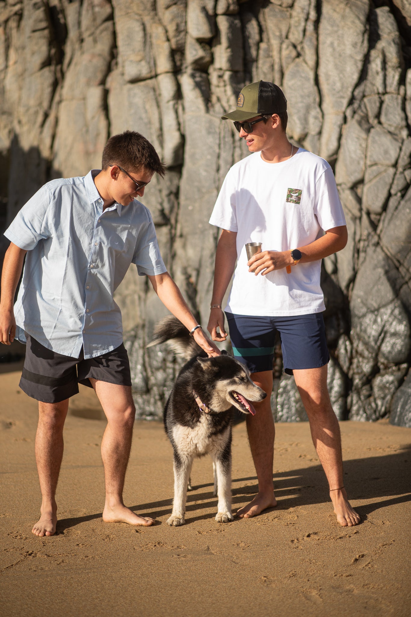 Polera Army Blanca