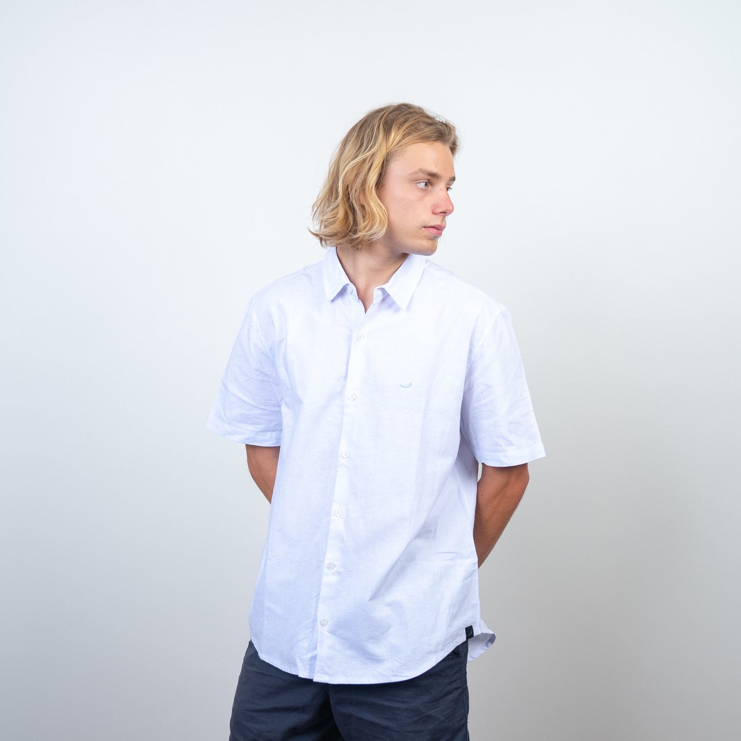 Camisa de Lino Belfast Blanca