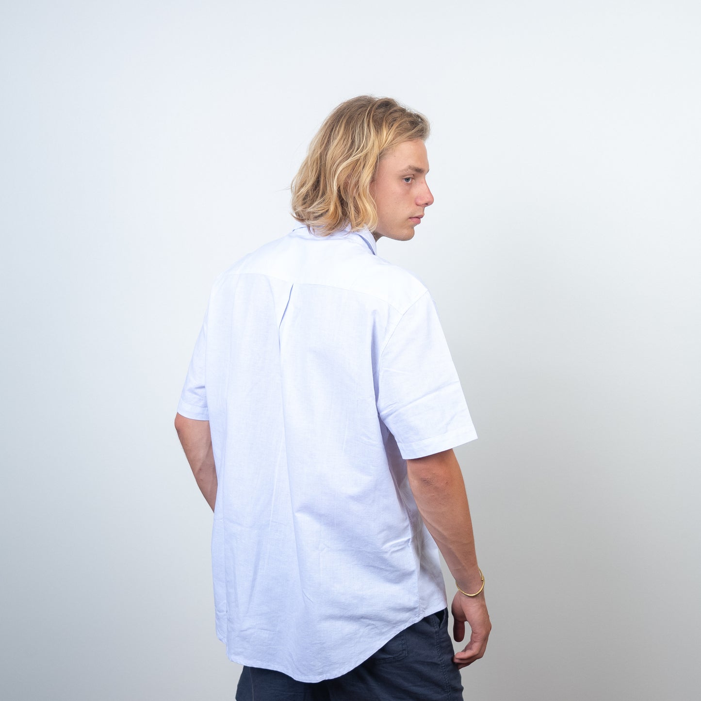 Camisa de Lino Belfast Blanca