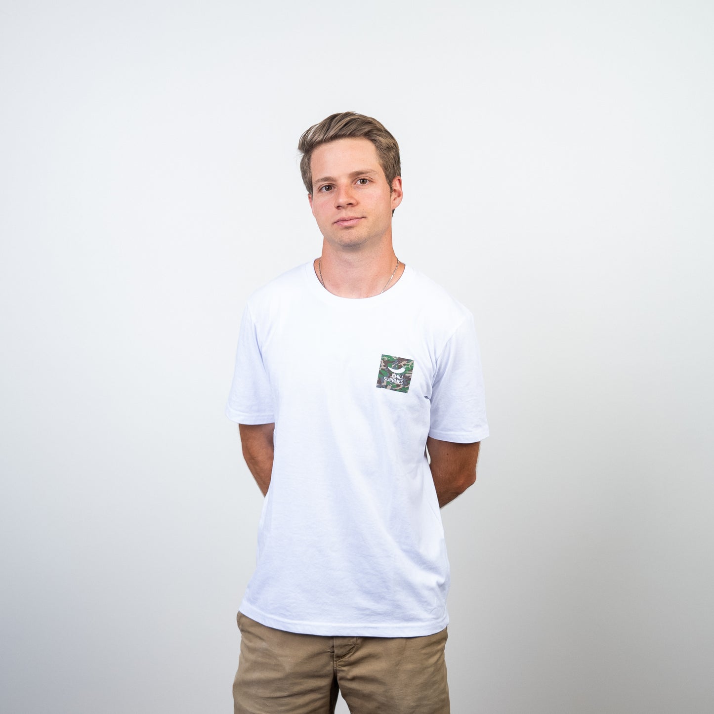 Polera Army Blanca