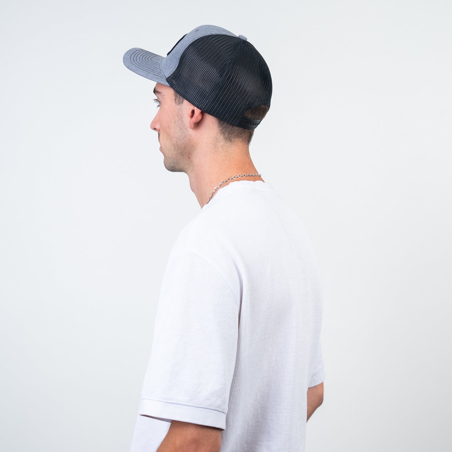 Jockey Trucker Grey Patch