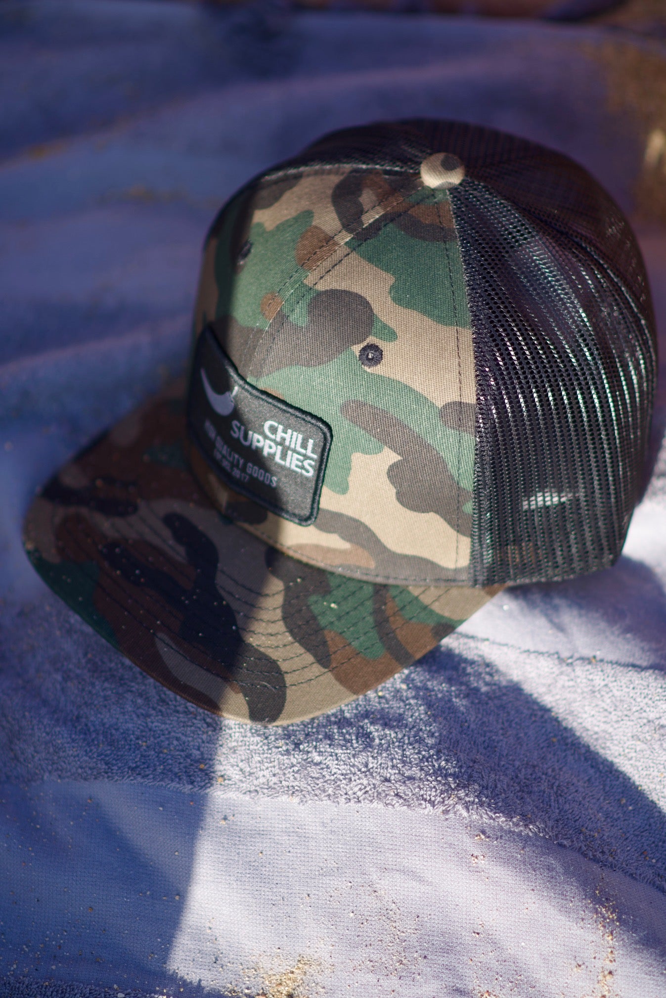 Jockey Trucker Camo Patch