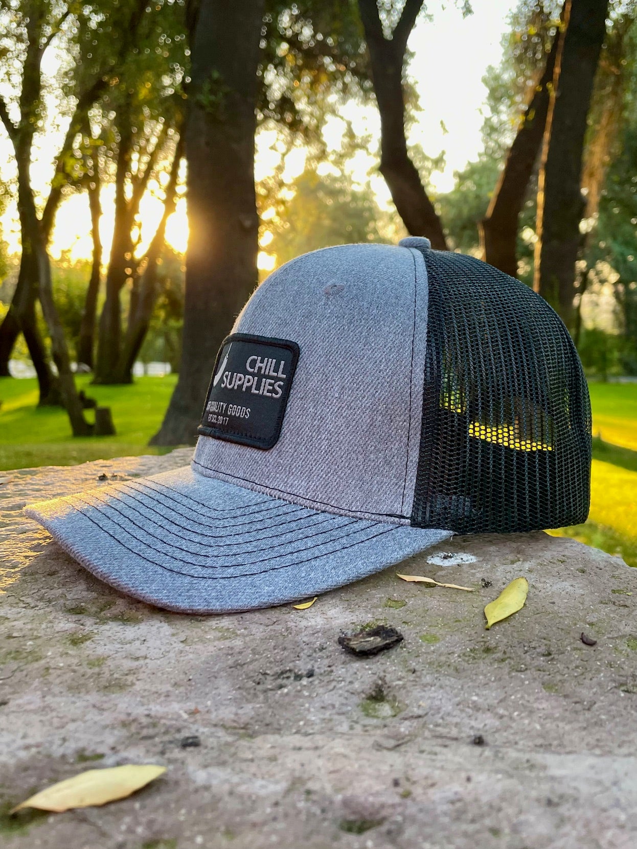 Jockey Trucker Grey Patch