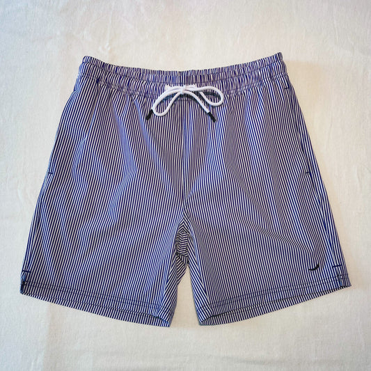 Traje de Baño Cannes Blanco Navy