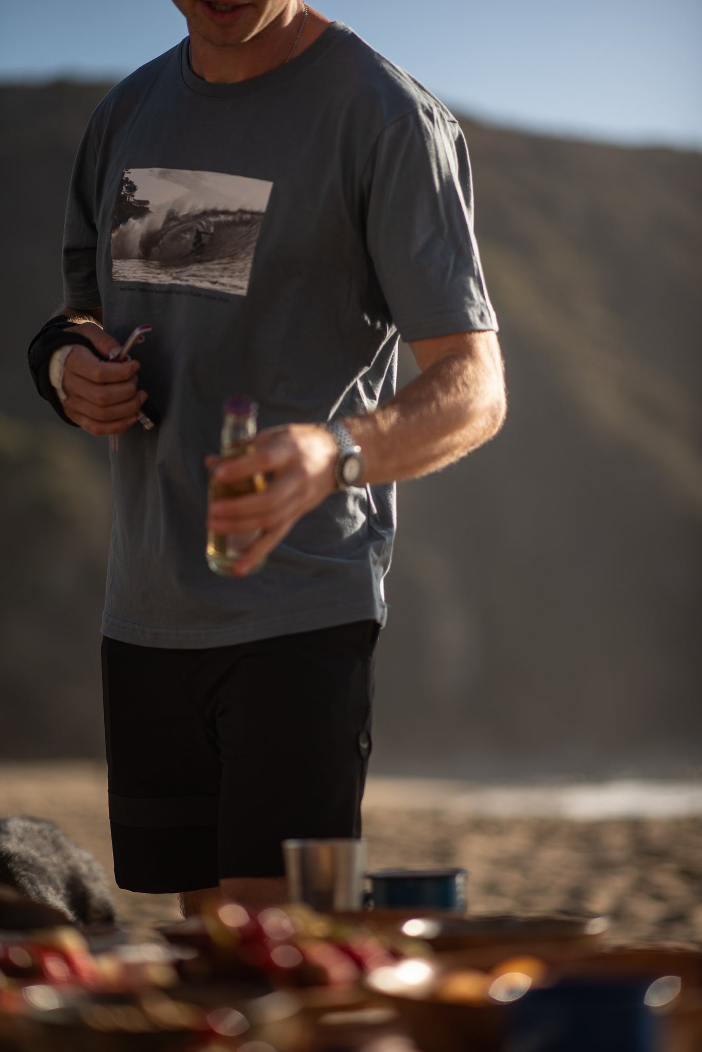 Polera Surf Grafito