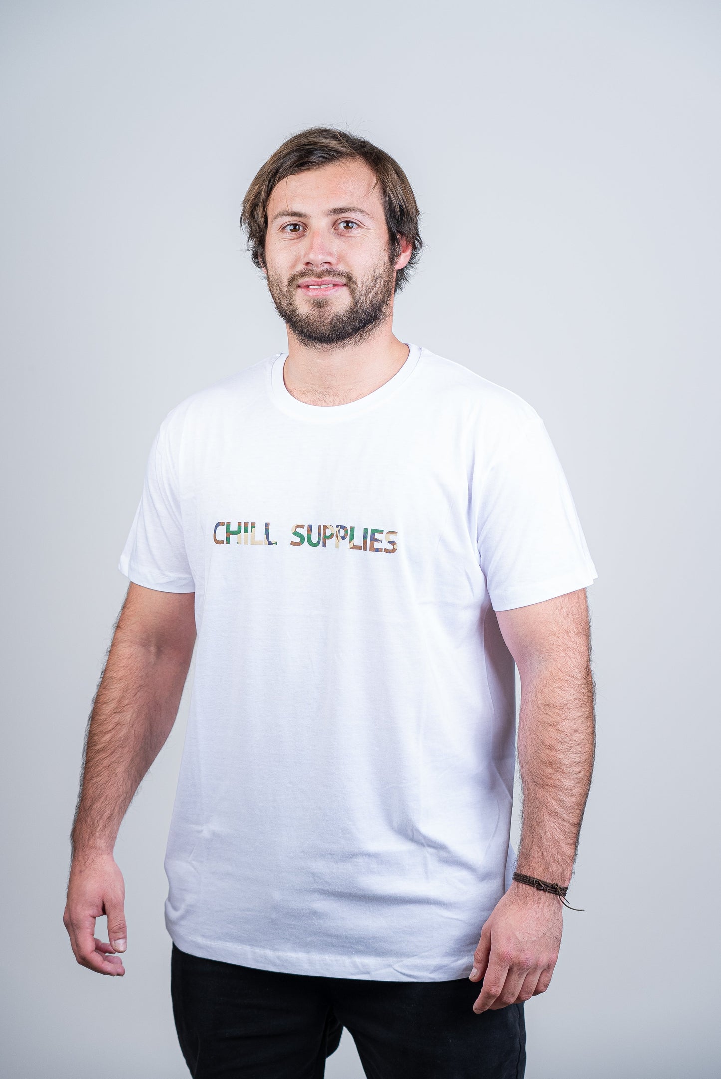 Polera New Army Blanca Orgánica