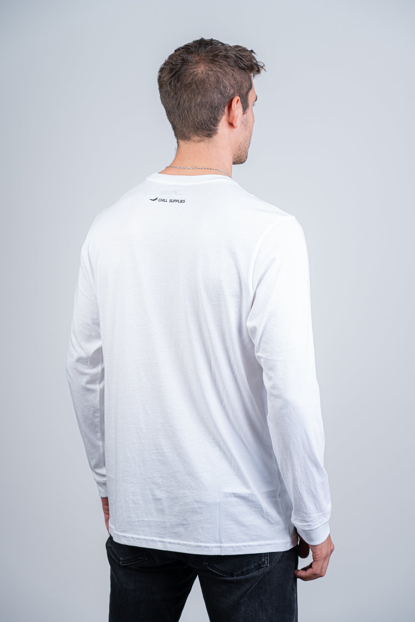 Polera Manga Larga Humboldt Pima Cotton Blanca