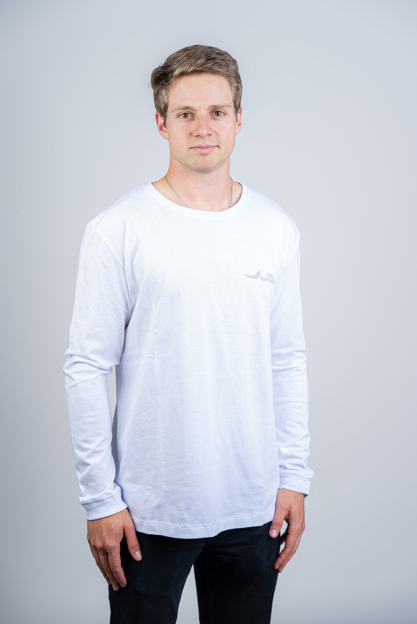 Polera Manga Larga Icon Blanca