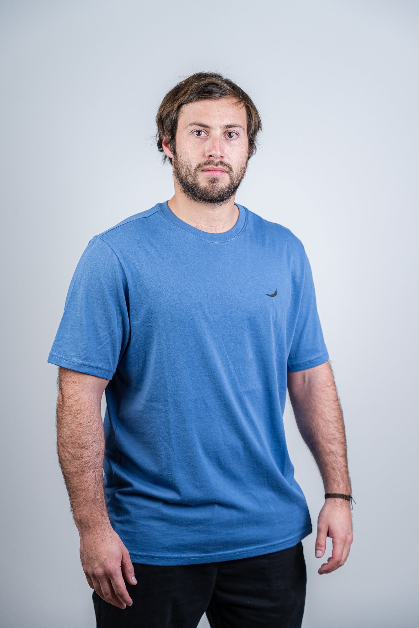 Polera Fitz Roy Azul Pima Cotton