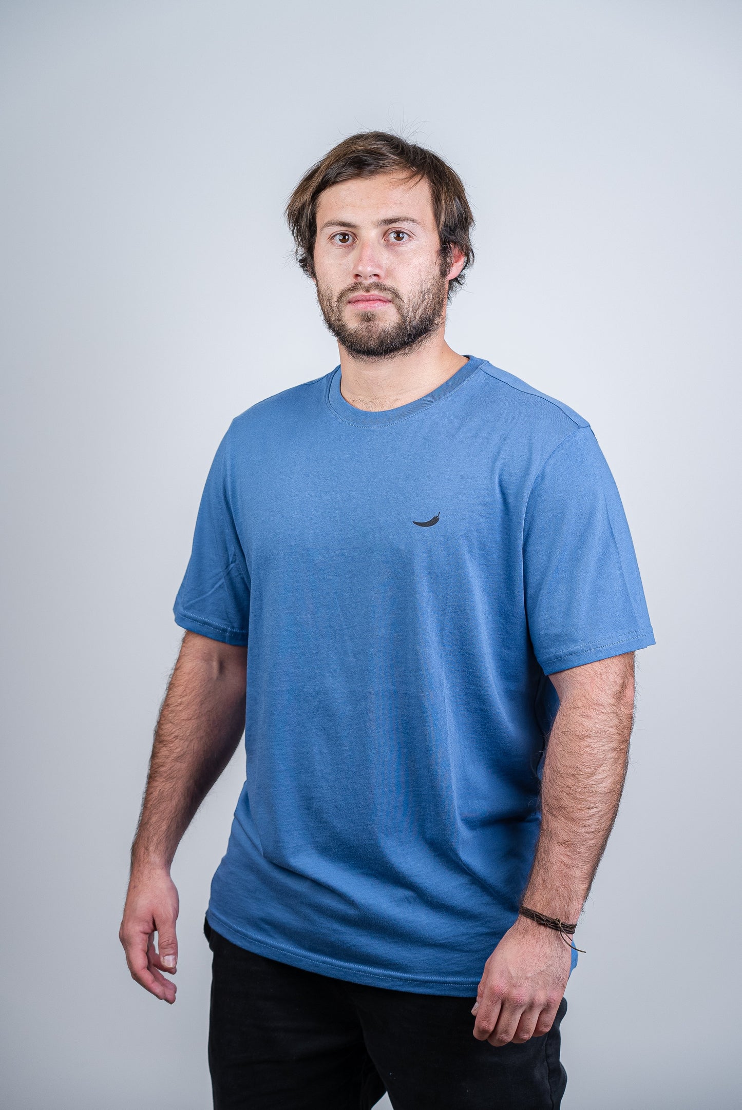 Polera Fitz Roy Azul Pima Cotton