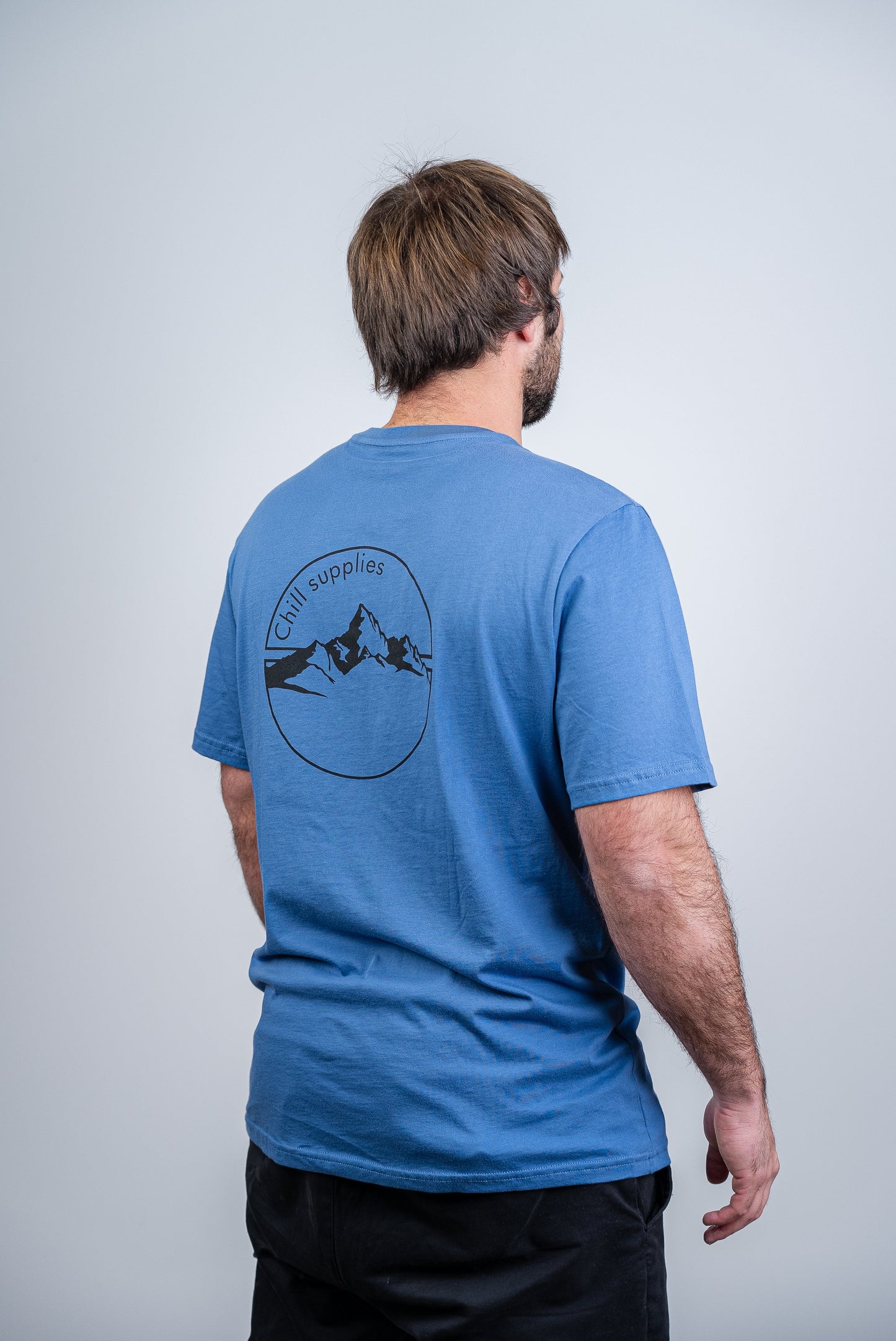 Polera Fitz Roy Azul Pima Cotton