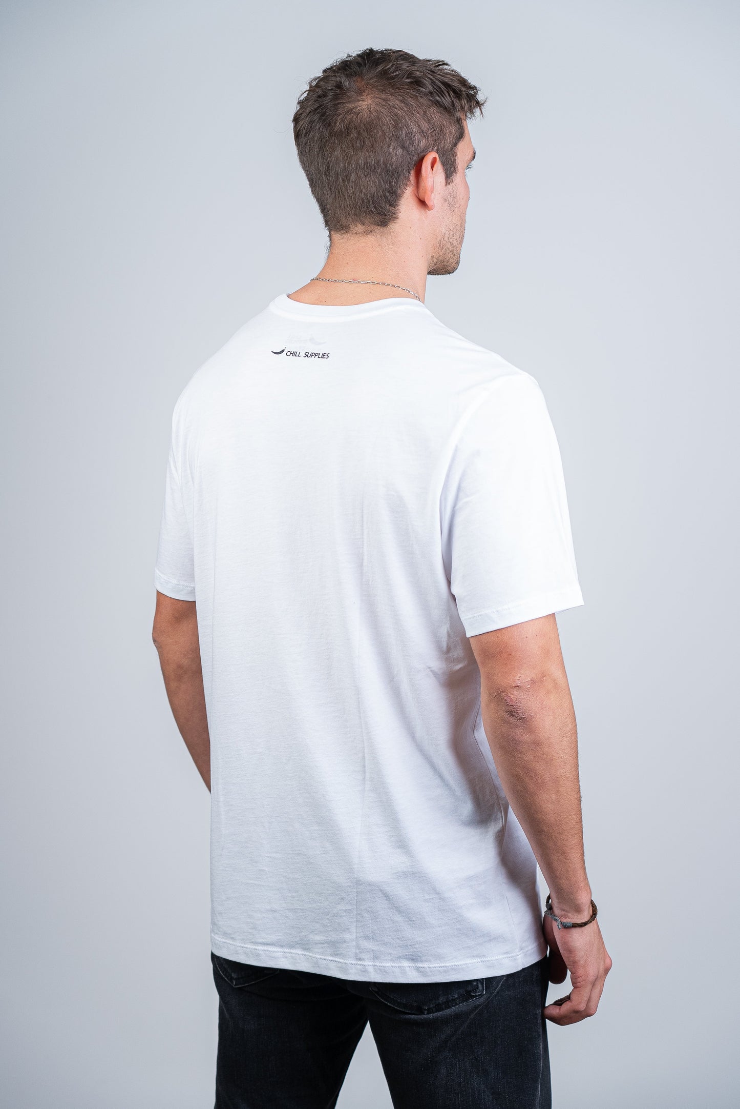 Polera Deer Pima Cotton Blanca