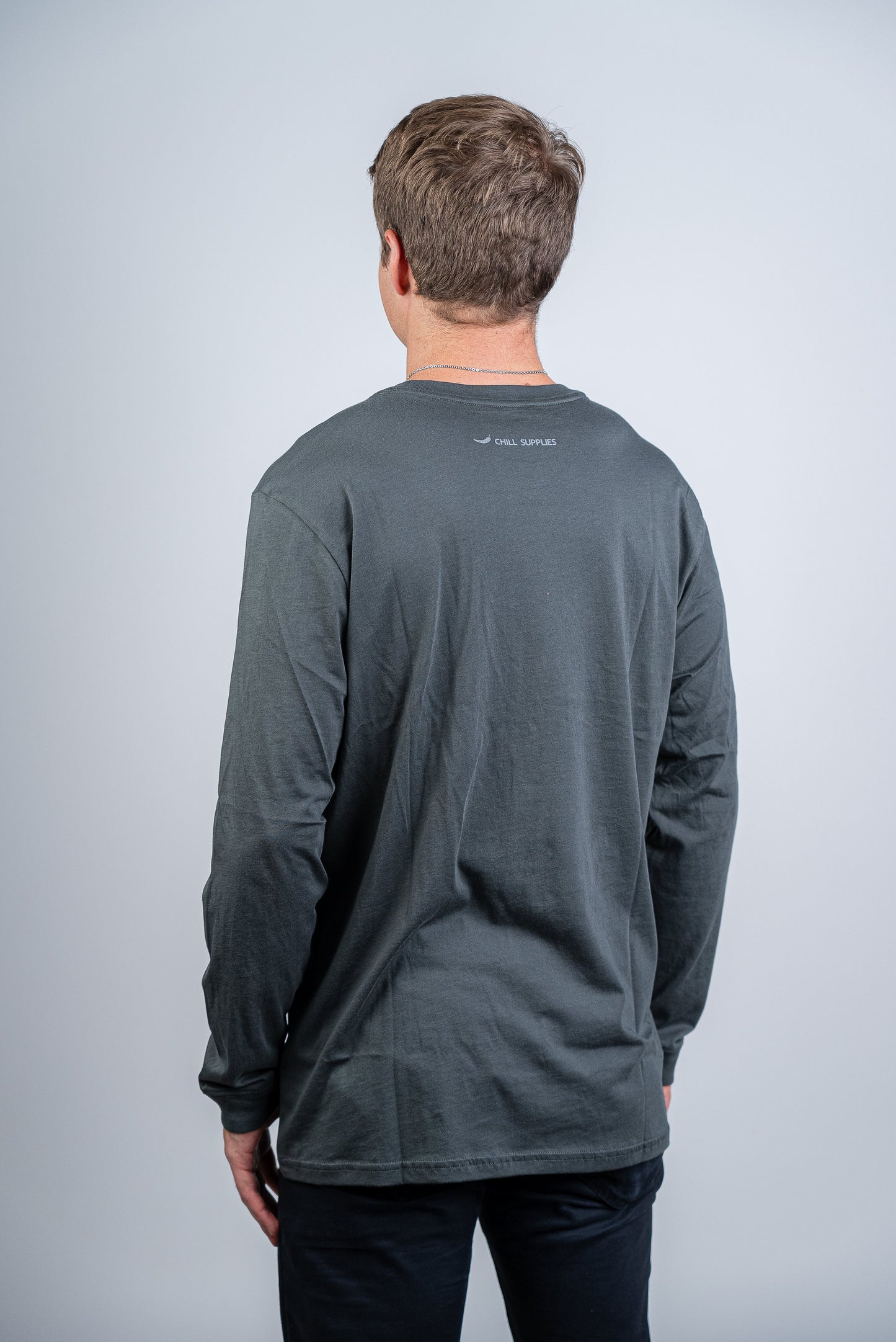 Polera Manga Larga Andes Pima Cotton Charcoal