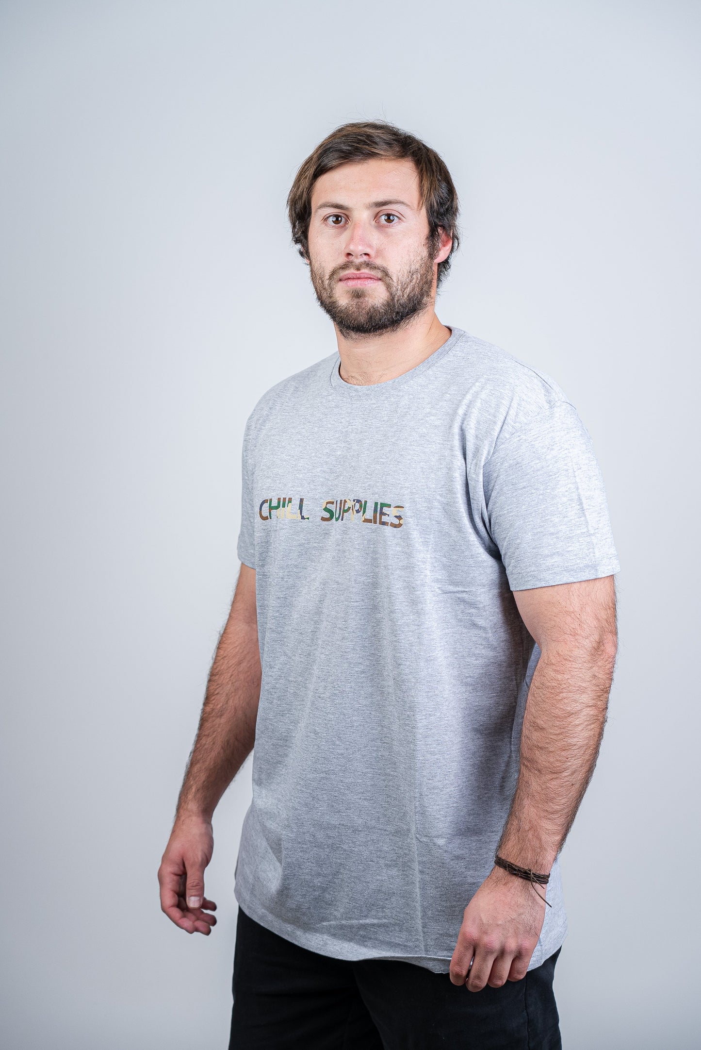Polera New Army gris Orgánica