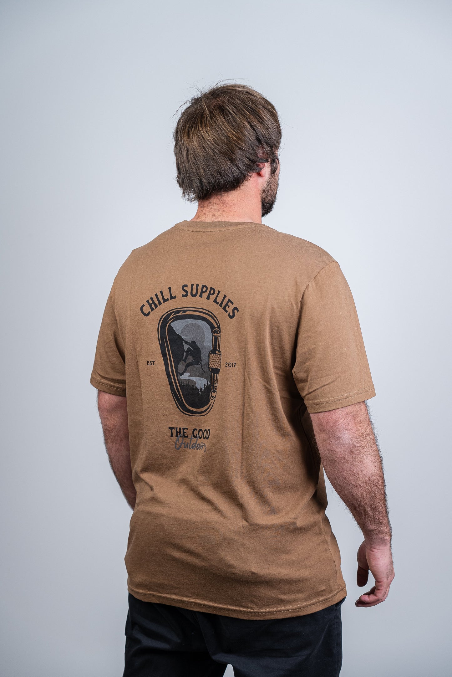 Polera Climber Pima Cotton Café