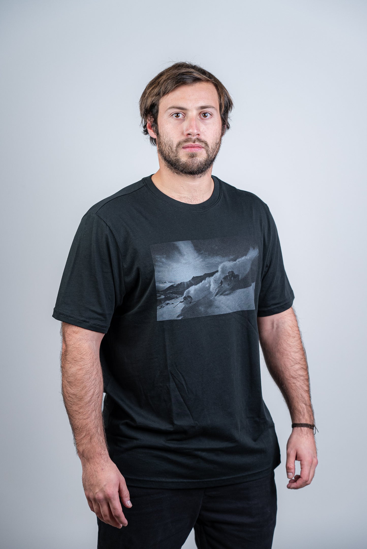 Polera Snow Pima Cotton Negra