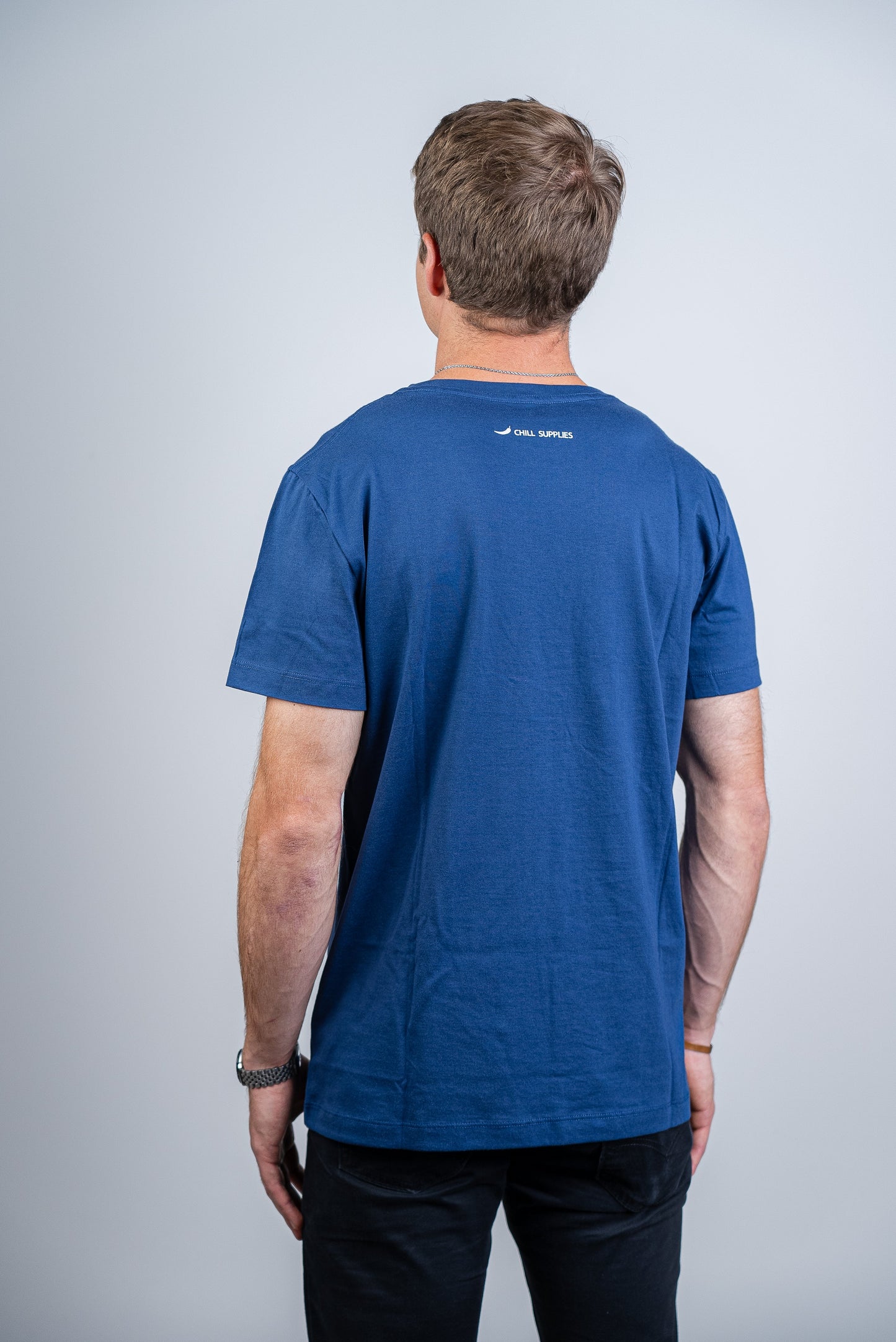 Polera Icon Azul Orgánica