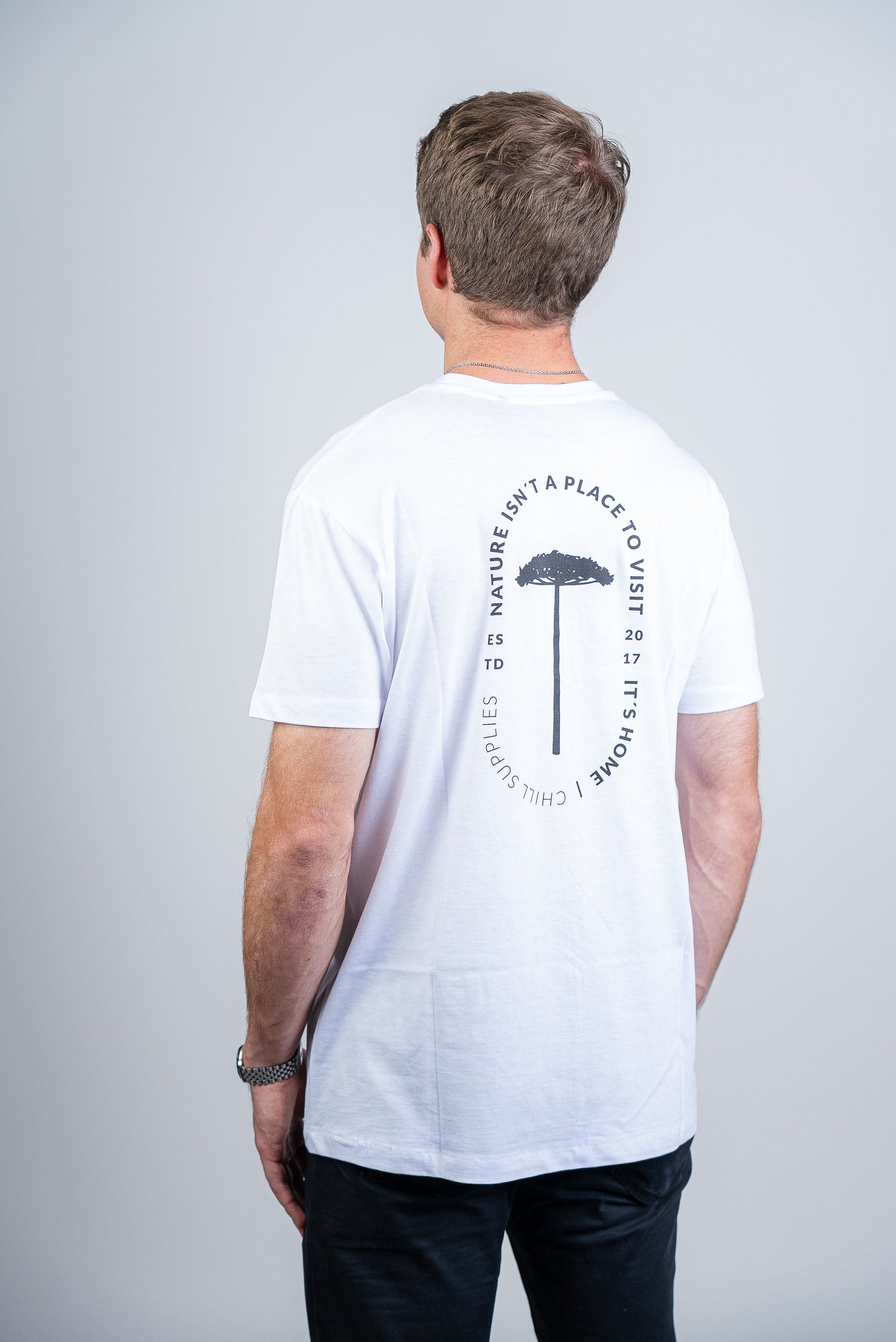 Polera Pewén Blanca Orgánica