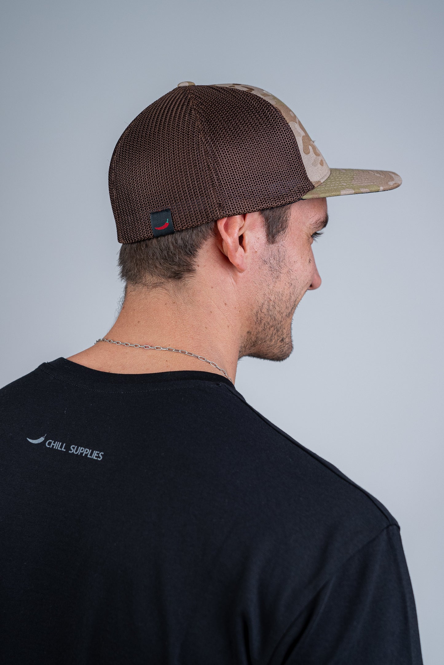 Jockey Trucker Flexfit Sand Camo