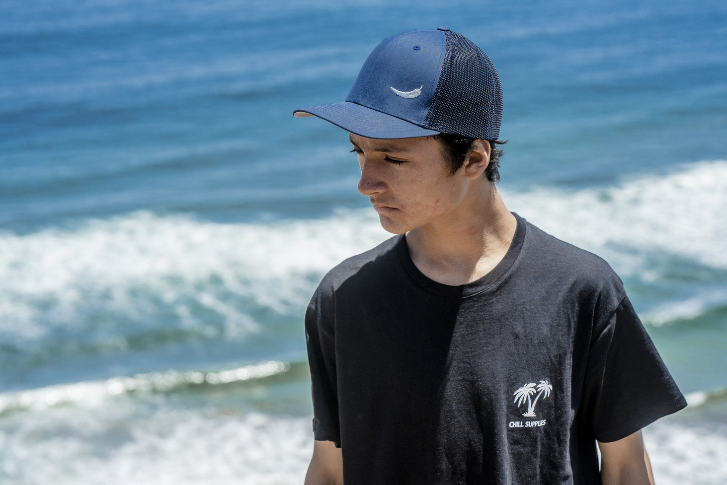 Jockey Trucker Flexfit Azul
