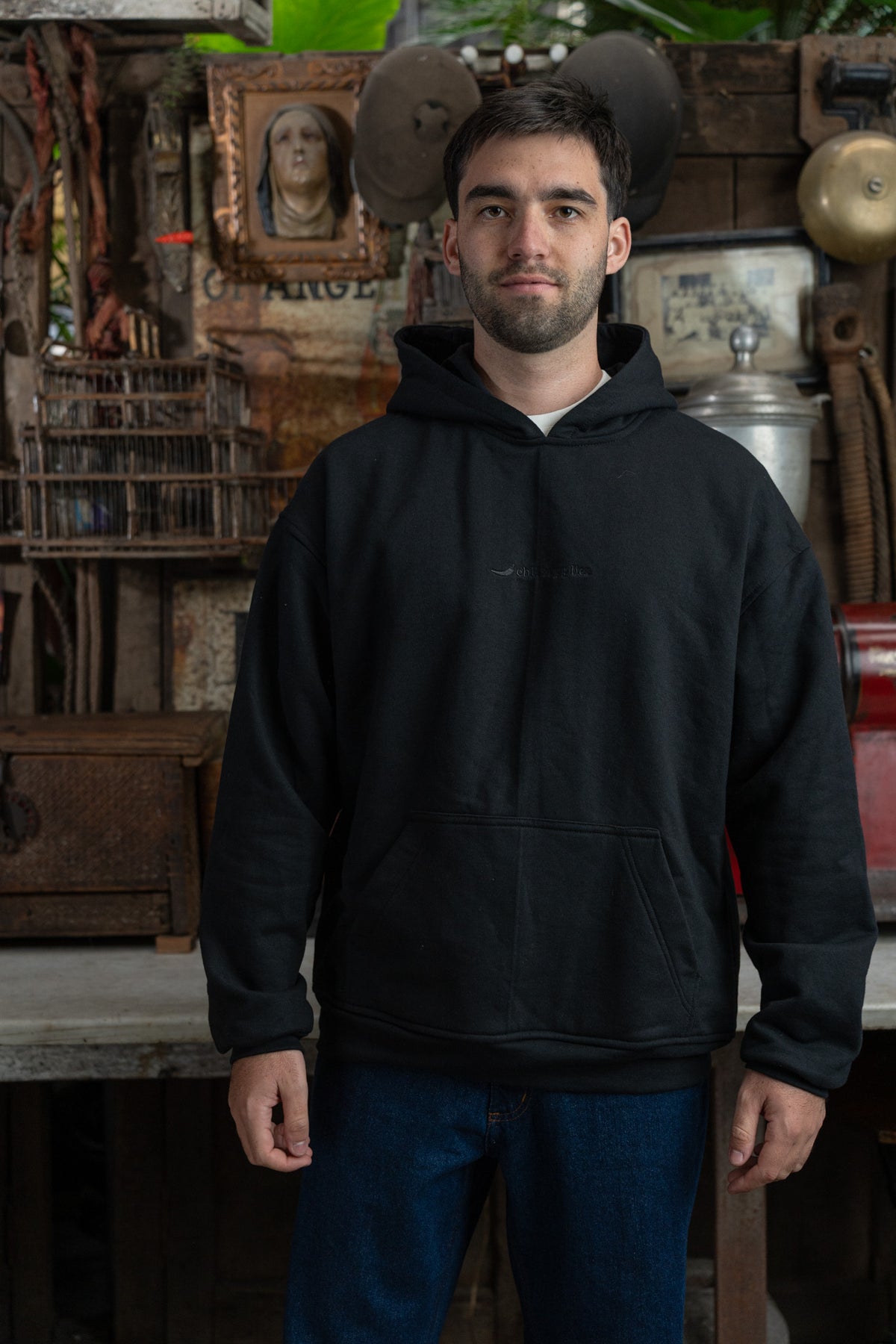 Box Hoodie Negro