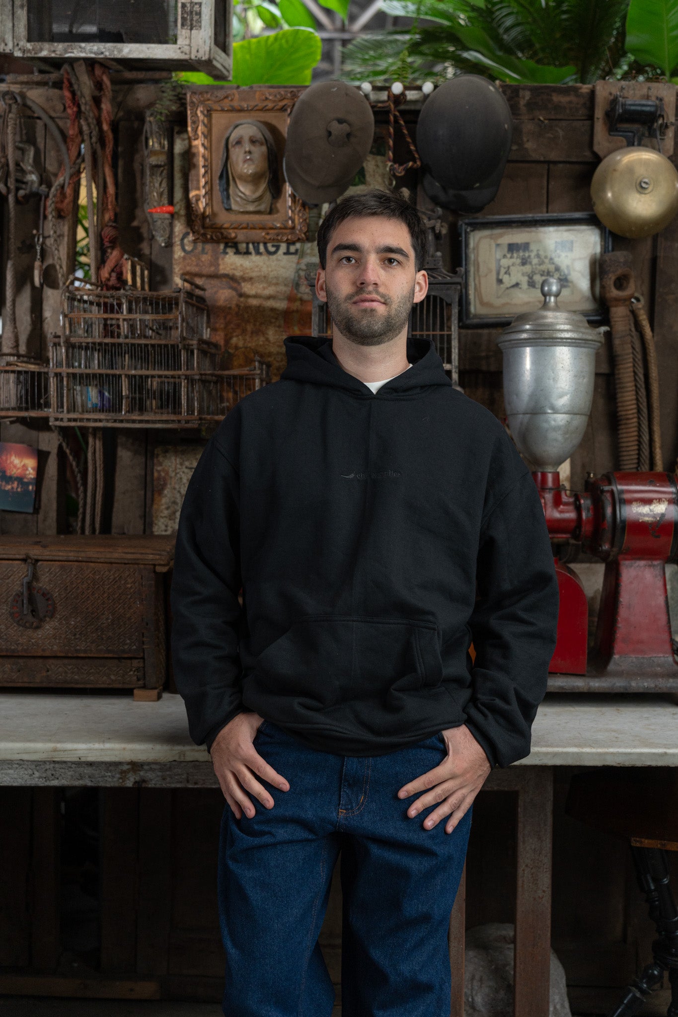 Box Hoodie Negro