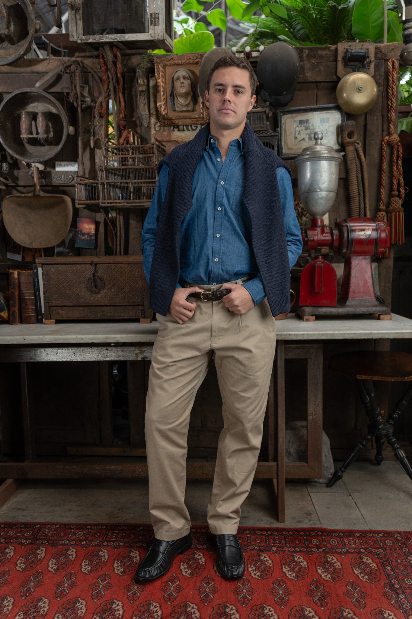 Camisa Denim Soho Button Down