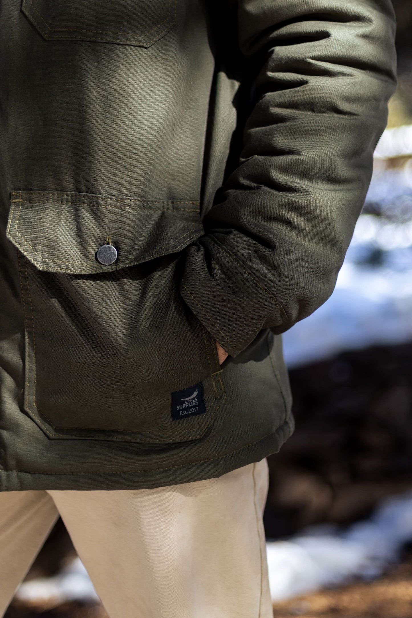 Chaqueta Hunter Verde