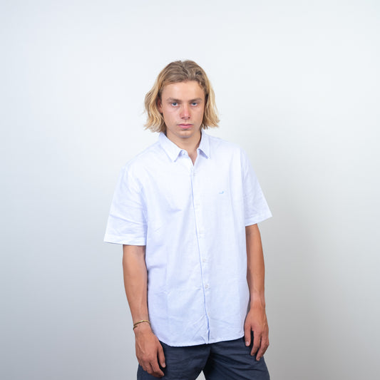 Camisa de Lino Belfast Blanca