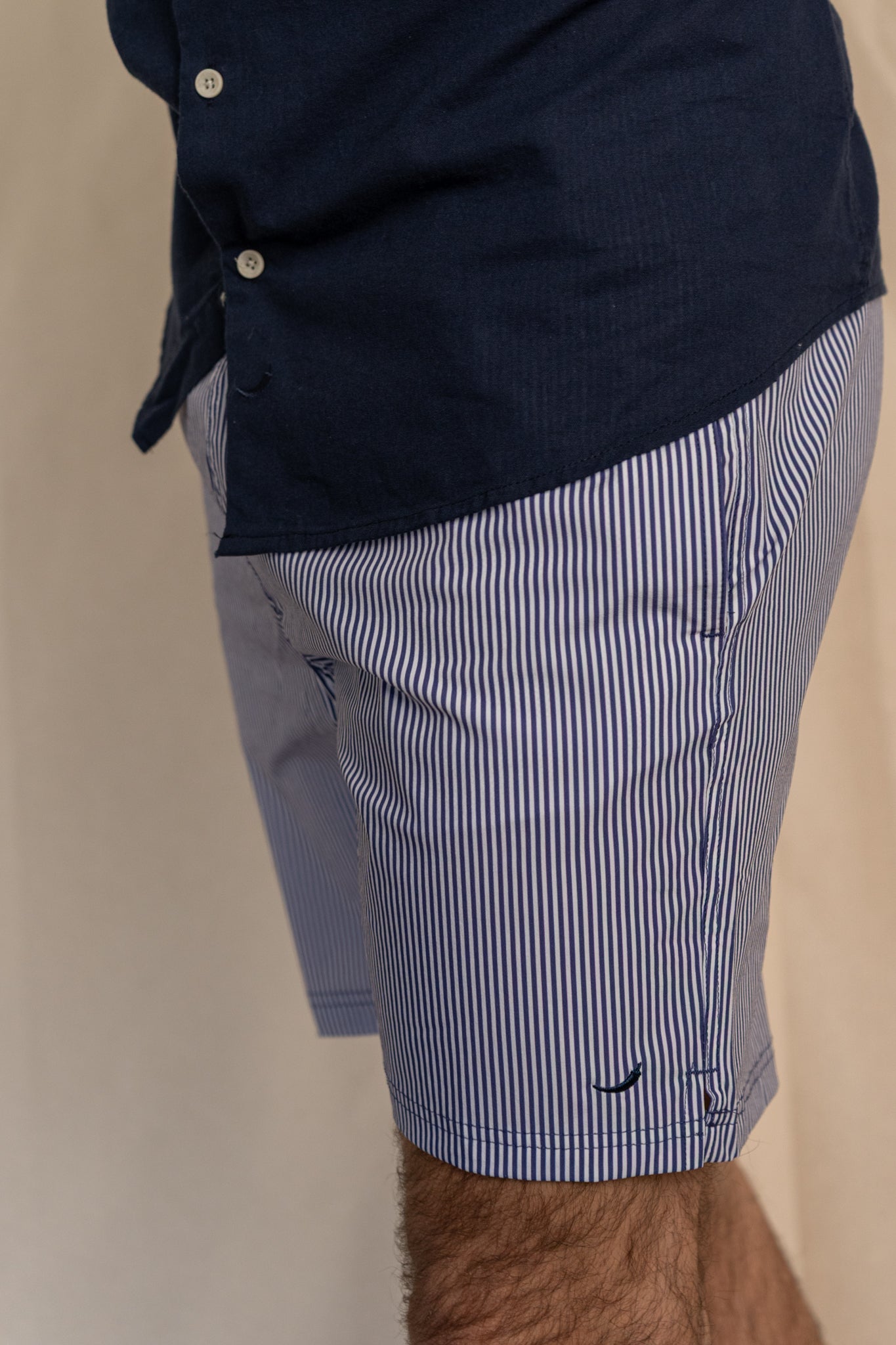 Traje de Baño Cannes Blanco Navy