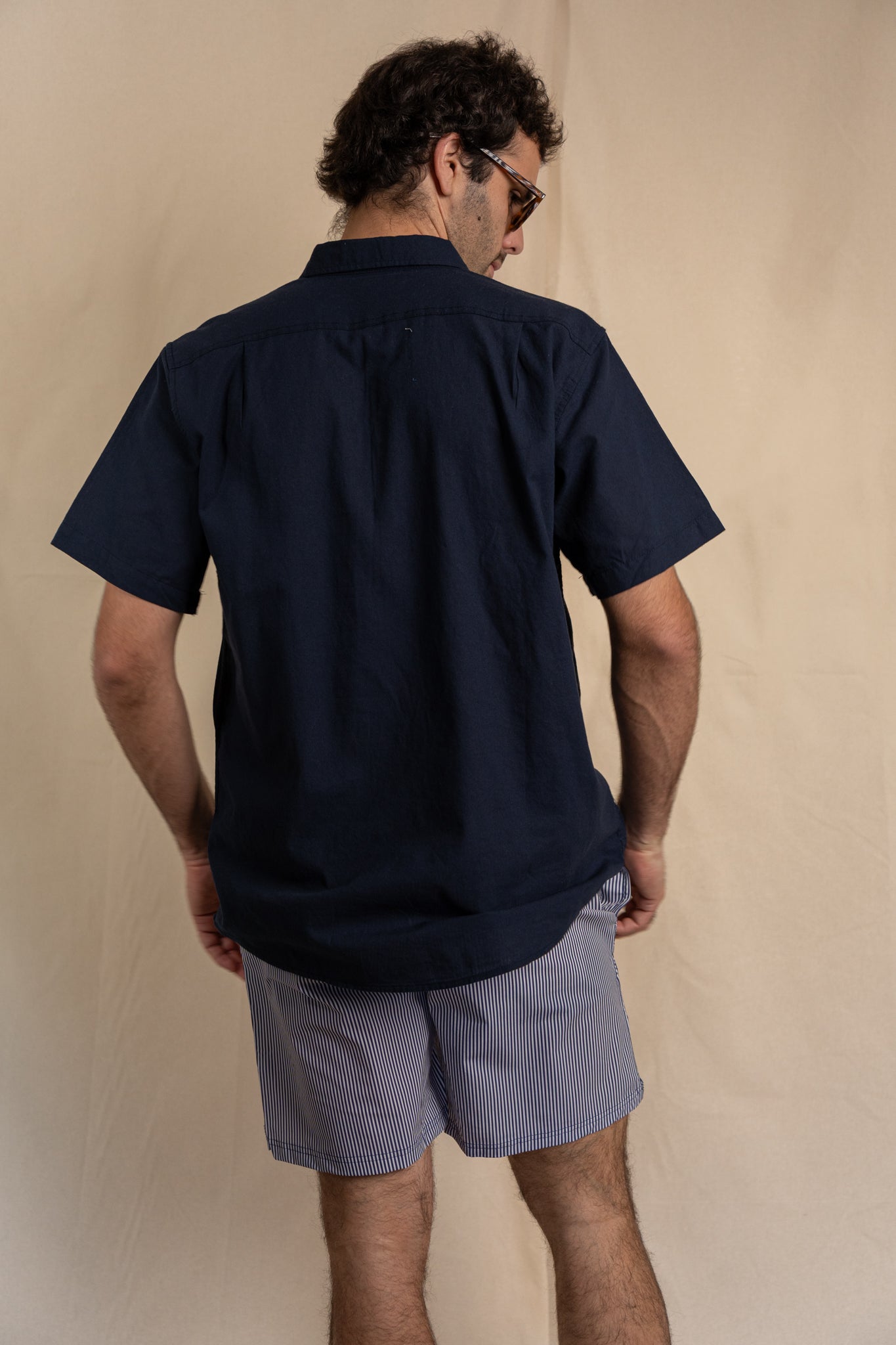 Traje de Baño Cannes Blanco Navy