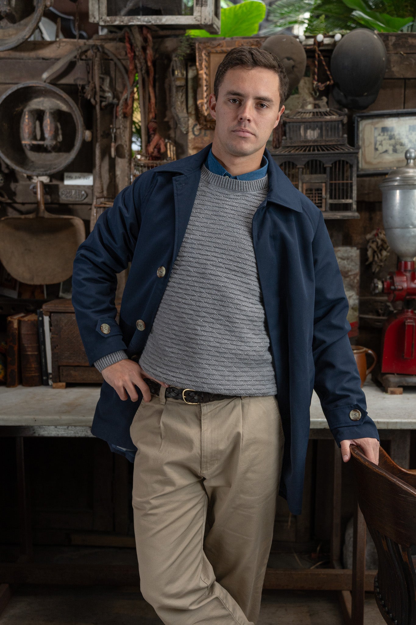 Trench Coat Navy