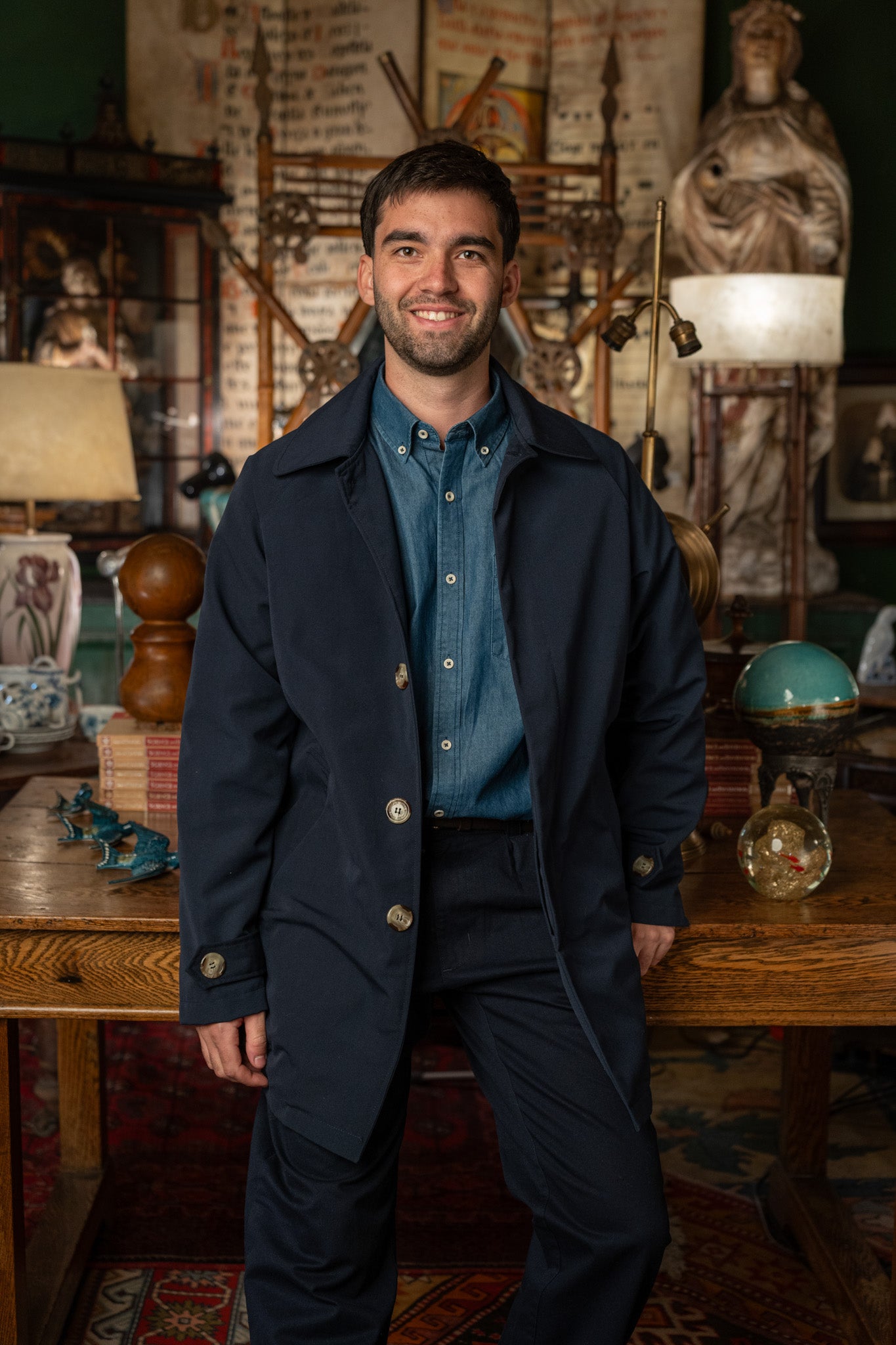 Trench Coat Navy