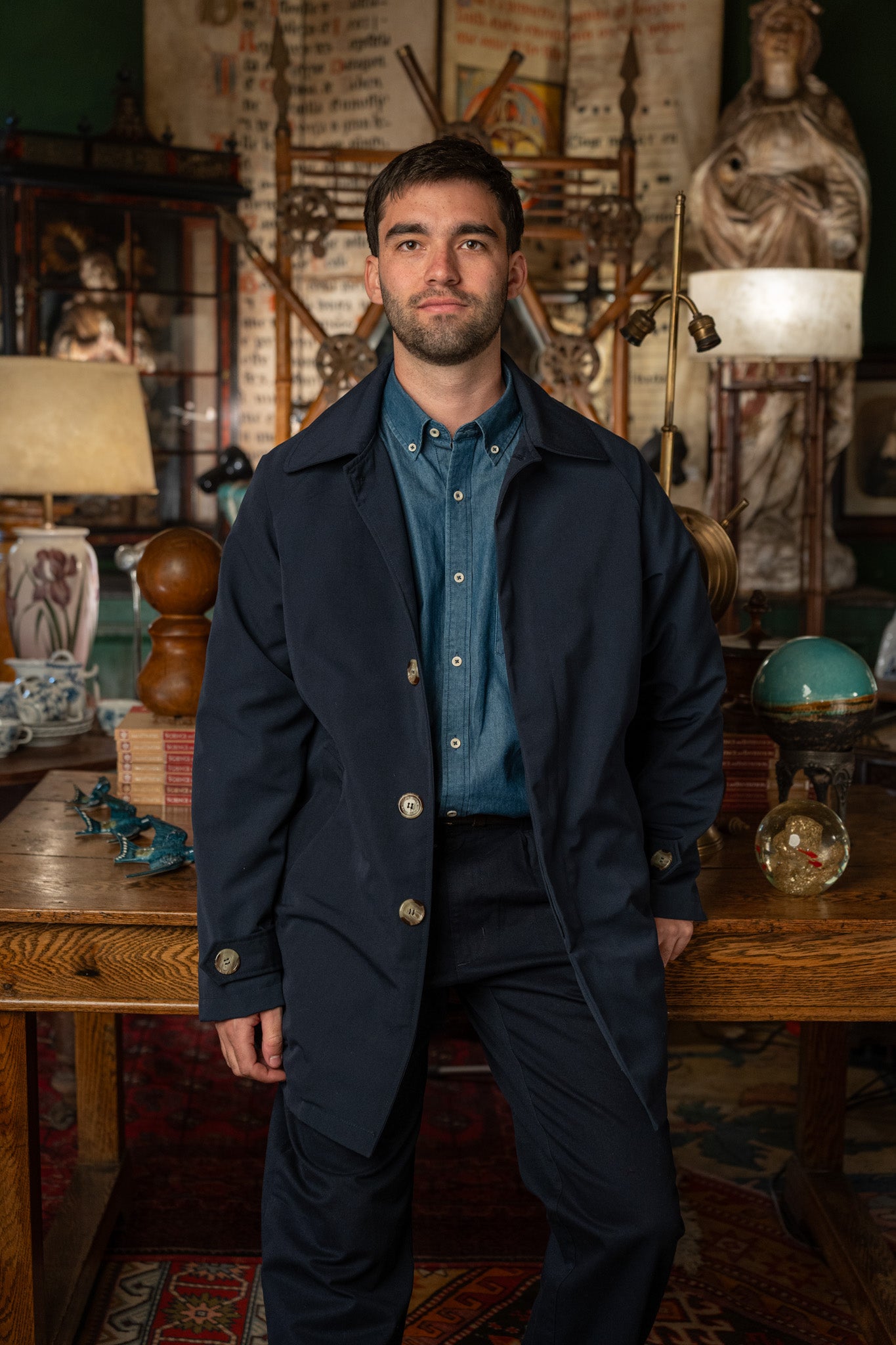 Trench Coat Navy