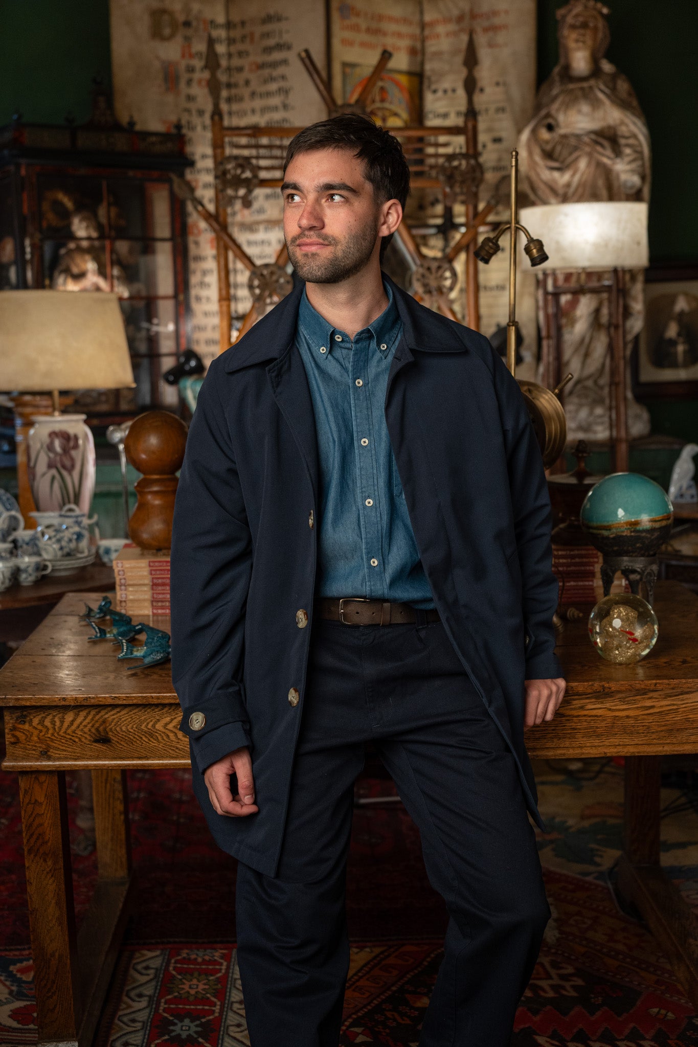 Trench Coat Navy