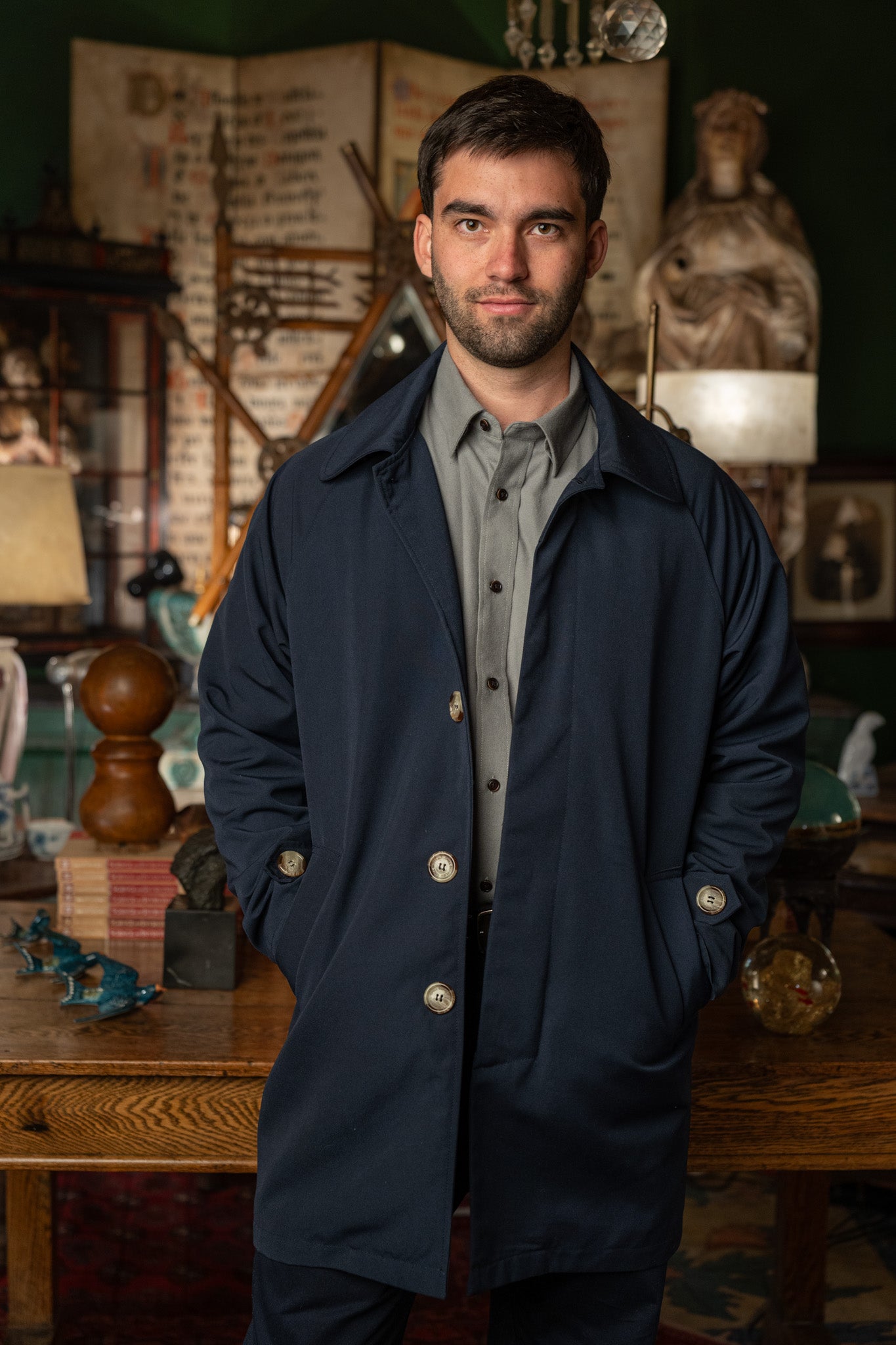 Trench Coat Navy