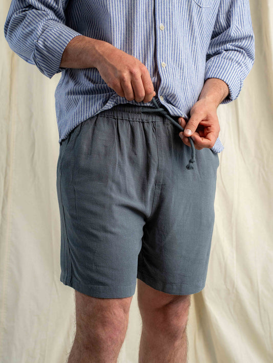 Shorts Lino Grafito