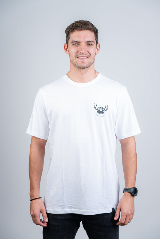 Polera Deer Pima Cotton Blanca